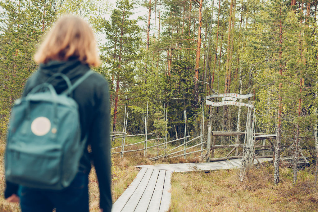 Vandring i Nyckelbergets naturreservat